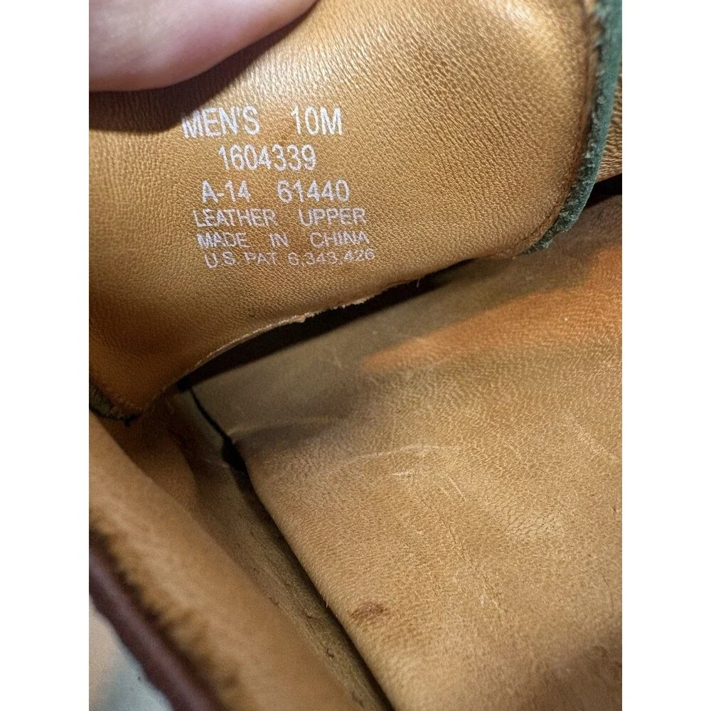 Men's Sperry Top-Sider Gold Cup Multicolor Leather Wingtip Oxford Shoe Size 10m